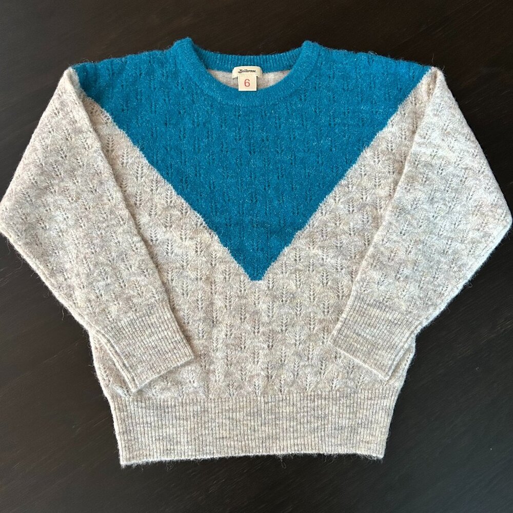 NWOT Bellerose Ginton Alpaca Wool Lurex Sweater